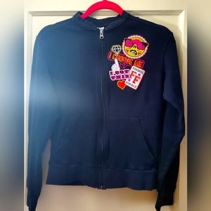 Zumba zip-up instructor sweatshirt